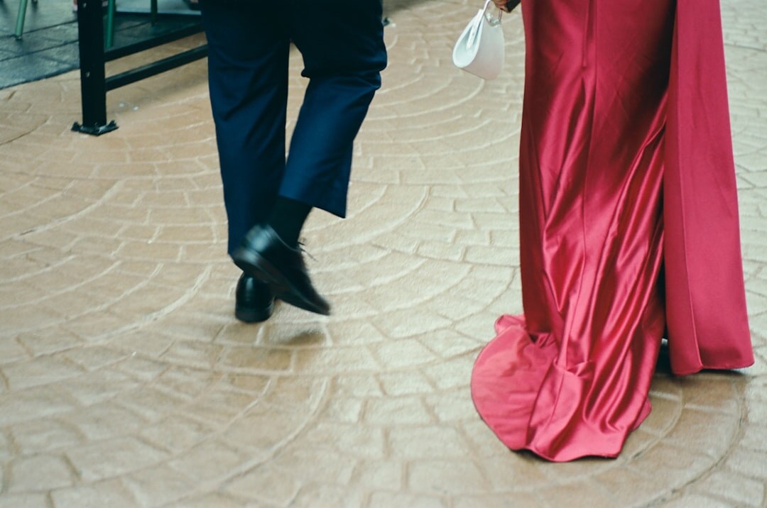 luxury evening gown